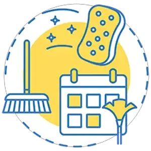 Project Planning or Material Selection icon